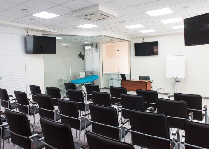 Instalaciones adecuadas para un centro de evaluación